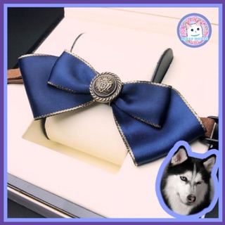 MILLY HOUSE♥ Pet Bow Tie ปลอกคอประดับโบว์สำหรับสัตว์เลี้ยงอุปกรณ์สัตว์