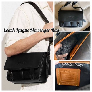 กระเป๋าสะพายข้างผู้ชายทรงแมชเซ็นเจอร์ Coach League Messenger Bag 002