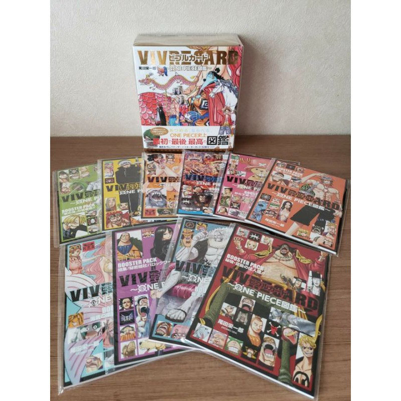 One Piece Vivre Card Full Set Vol 1 2 Booster Pack การ ด ช ด Index Set 1 ช ด Shopee Thailand