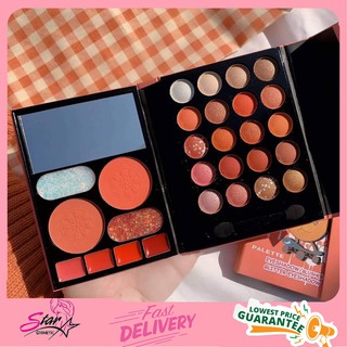 Anylady sweet orange makeup palette set 8624 F