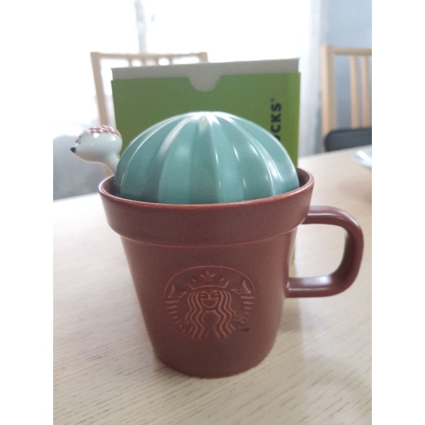 แก้ว Starbucks Hedgehog in the pot mug