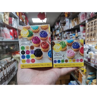 สีเจล ผสมอาหาร wilton icing colors เป็นชุดพร้อมส่ง