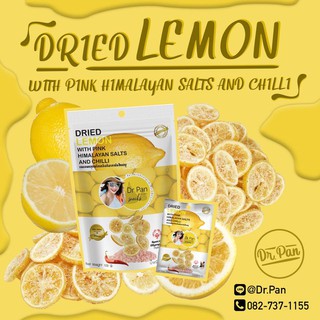 🍋 Dried lemon with pink himalayan salts and chilli 🍋 เลมอนคลุกพริกเกลือหิมาลายันสีชมพู 100g