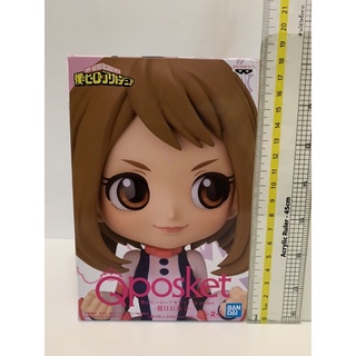 Qposket My Hero Academia  - Ochaco Uraraka (B) แท้ มือ 1 มุมกล่องบุบ