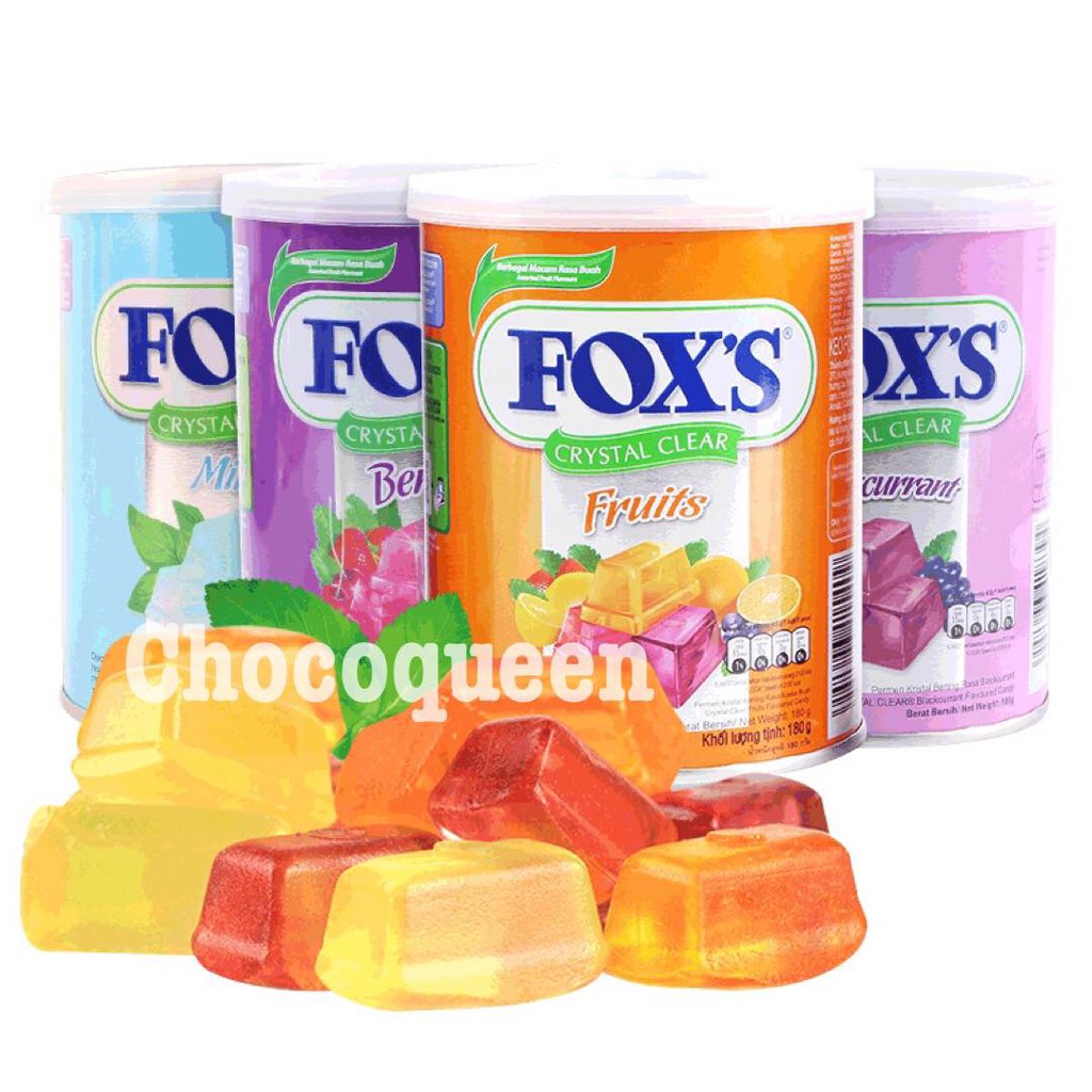 FOX'S CRYSTAL CLEAR มีให้เลือก 3 แบบ Shopee Thailand