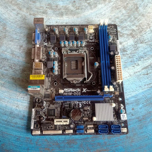 Mainboard 1155 เมนบอร์ด Asrock H61M-DGS | Shopee Thailand