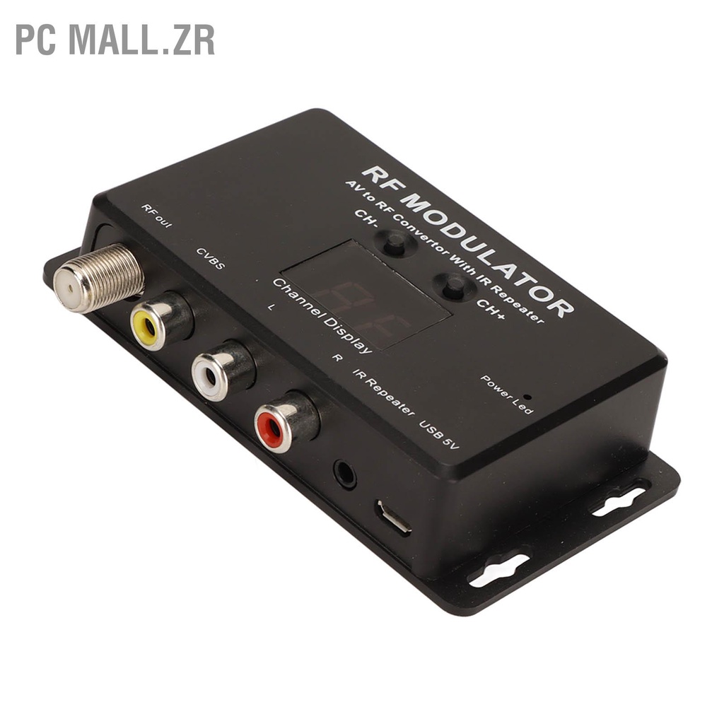 Pc Mall.Zr Rf Modulator ตัวแปลง Av เป็น Ir Repeater สําหรับกล่อง Dvr ...