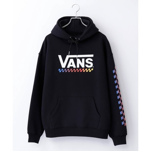 เสื้อกันหนาว มีฮู้ด ลาย Vans Grad Check Flv สําหรับผู้ชาย