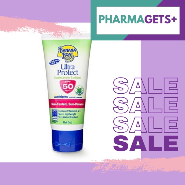 กันแดด บานาน่าโบ้ท bananaboat ultraprotect lotion SPF 50