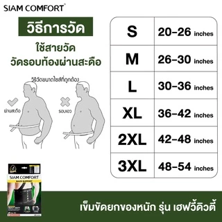 [SALE] เข็มขัดยกของ เข็มขัดพยุงหลัง siamcomfort ของแท้ เข็มขัดเซฟตี้ Back support บล็อคหลัง พยุงเอว แผ่นพยุงหลัง