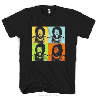 เสื้อยืดผ้าฝ้ายพรีเมี่ยม เสื้อยืดแขนสั้นลําลอง ผ้าฝ้าย พิมพ์ลาย Bud Spencer Camiseta Pop Art สไตล์ฮาราจูกุ สําหรับผู้ชาย