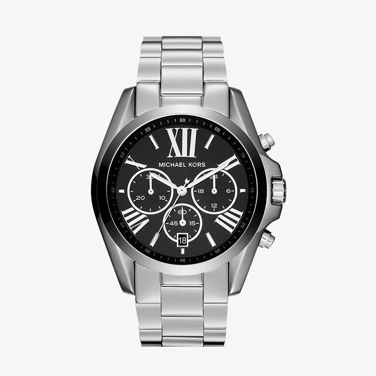 MICHAEL KORS นาฬิกาข้อมือผู้หญิง รุ่น MK5705 Bradshaw Chronograph - Silver