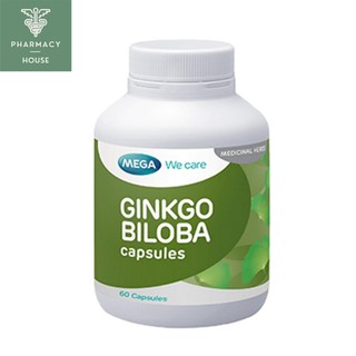 Mega Ginkgo biloba 60 capsules