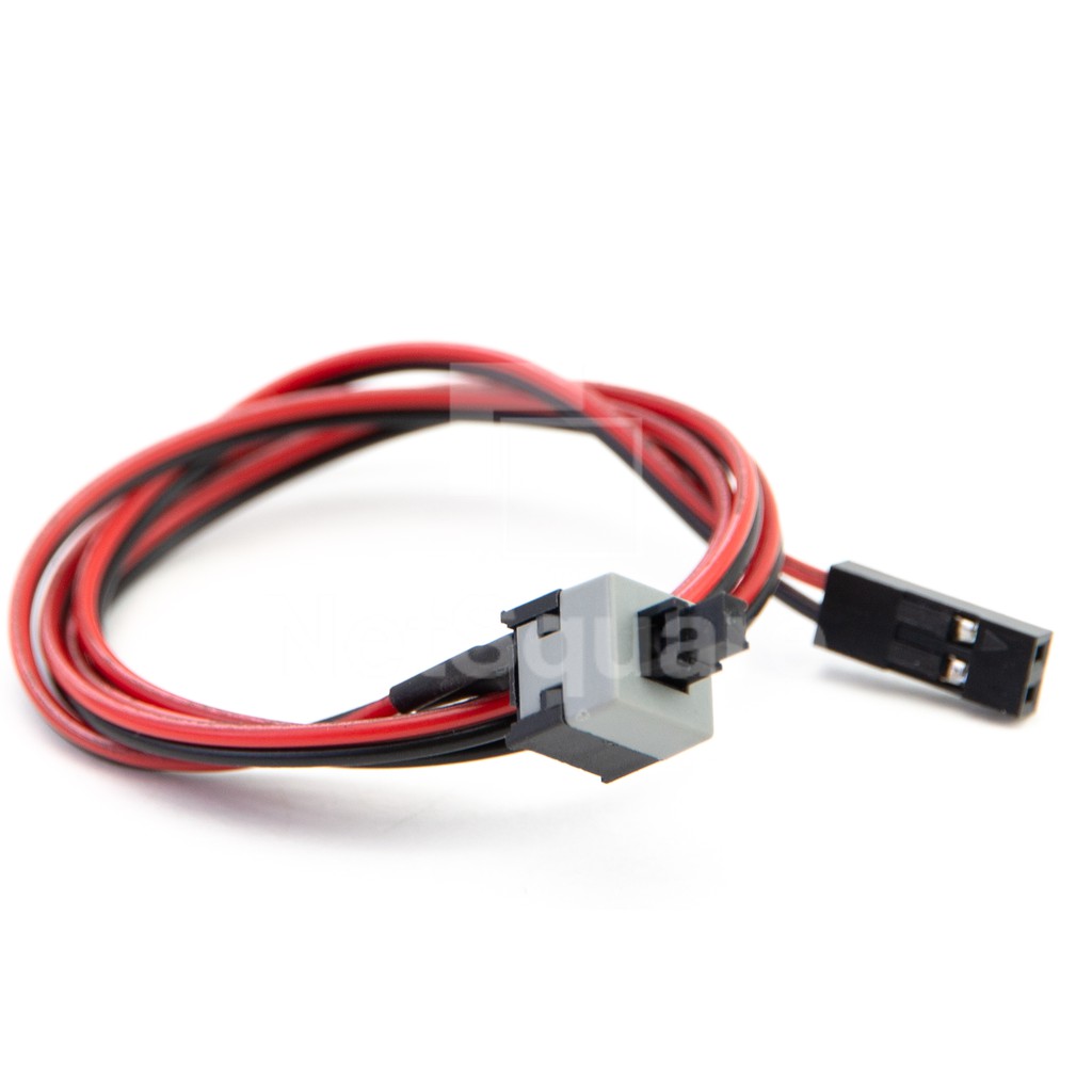 Power Switch PC Cable ATX Motherboard Mainboard SW Front Panel 1m สายสำหรับเปิดปิดเครื่องคอม