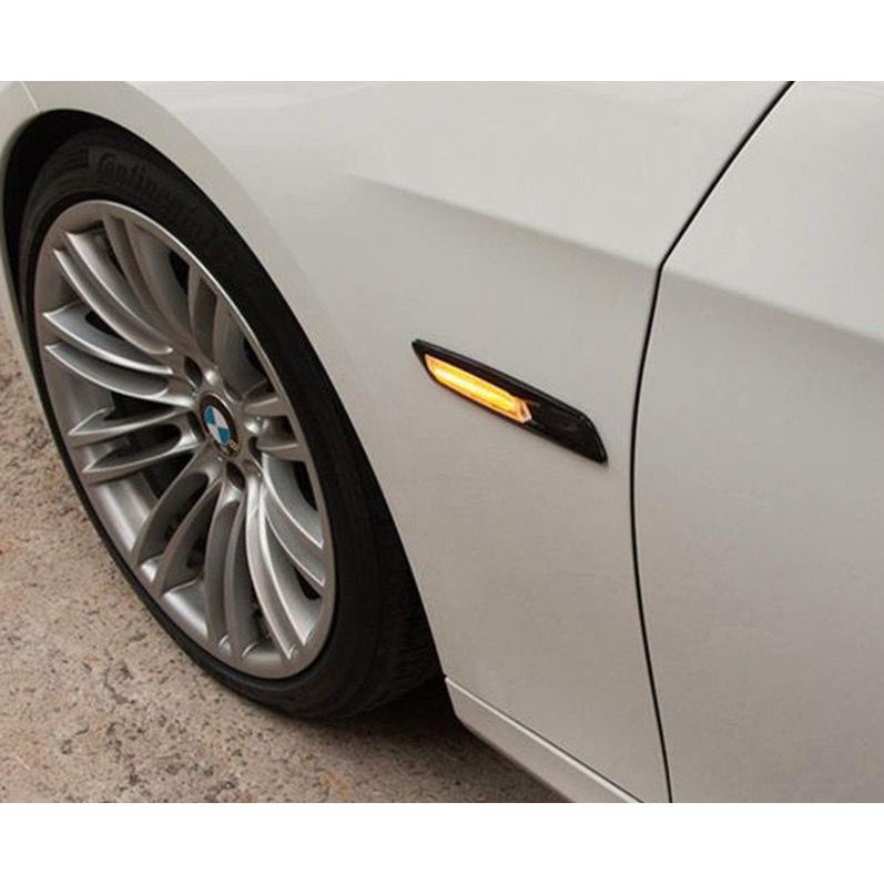BMW E81 E82 F30 F10 E90 E91 E60 E61 ไฟเลี้ยวแสงเนื้อคาร์บอนไฟเบอร์