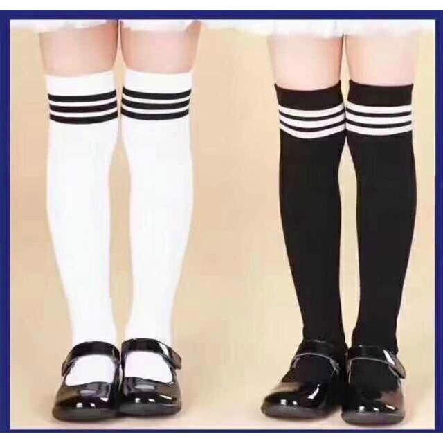 แฟชั่นเด็กถุงเท้ายาวเด็กเกาหลีพร้อมส่ง ปลีกส่ง