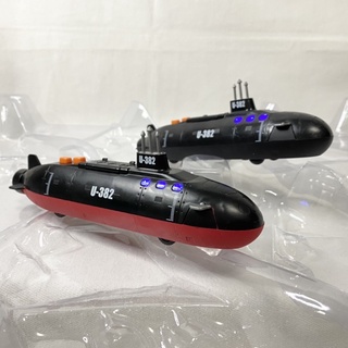 โมเดลเรือดำน้ำ เรือดำน้ำ U-382 Submarine มีไฟ มีเสียง ยาว 8 นิ้ว มาใหม่🤩🔥