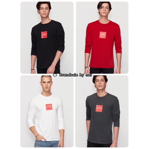CPSCHAPS LOGO(CPSMLGL01/02/03)แขนยาวชายแท้💯พร้อมส่ง มี3รุ่น