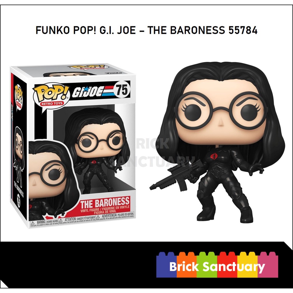 FUNKO ฟังโก้ป๊อป! ของเล่นย้อนยุค: GIJoe - Baroness (55784)