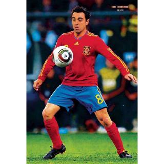 Xavi Hernández, โปสเตอร์นักเตะ นักฟุตบอล ชาบี