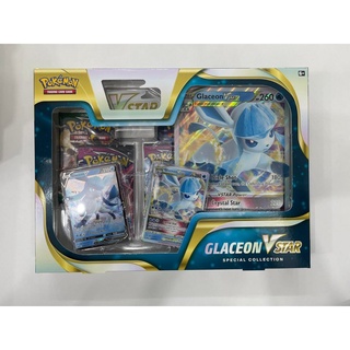 PE PKM--BRST--glvster Pokemon TCG Glaceon V Star Box Brilliant Stars 1 EN Box 0820650809026