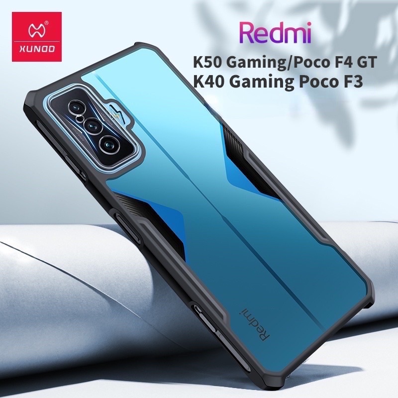 เคส Xiaomi Redmi K50 Gaming (Poco F4 GT)/K40 Gaming(Poco F3) Xundd เคสโทรศัพท์ฝาหลังถุงลมนิรภัยกันกร
