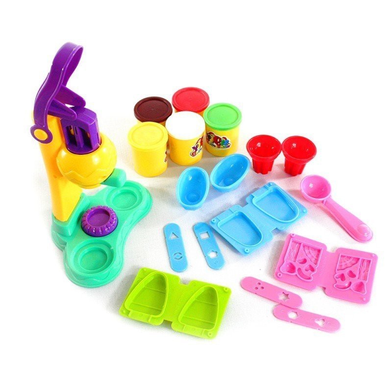 CT Doh Ice cream ชุดแป้งโดว์ Ice cream และแป้งโดว์ 5 สี N0289