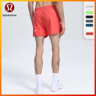 Lululemon  ใหม่ กางเกงกีฬา โยคะ ขาสั้น พร้อมเชือกผูก และกระเป๋า สําหรับผู้ชาย 260