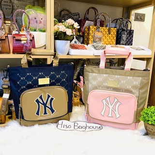 🌟มาใหม่ พร้อมส่ง แท้💯% MLB [Kids] Dia MONOGRAM Sub Bag NEW YORK YANKEES