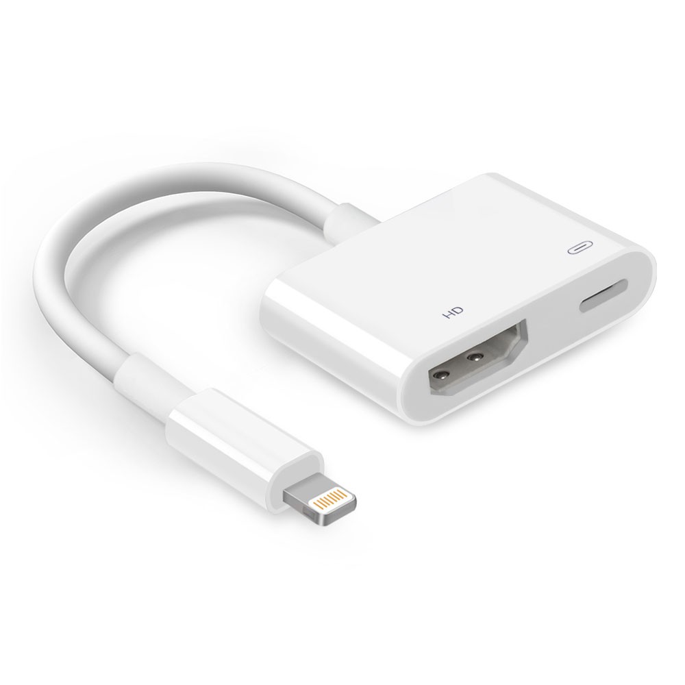 IPhone To TV HDMI Cable HD 1080P Lightning To HDMI Adapter Connector 