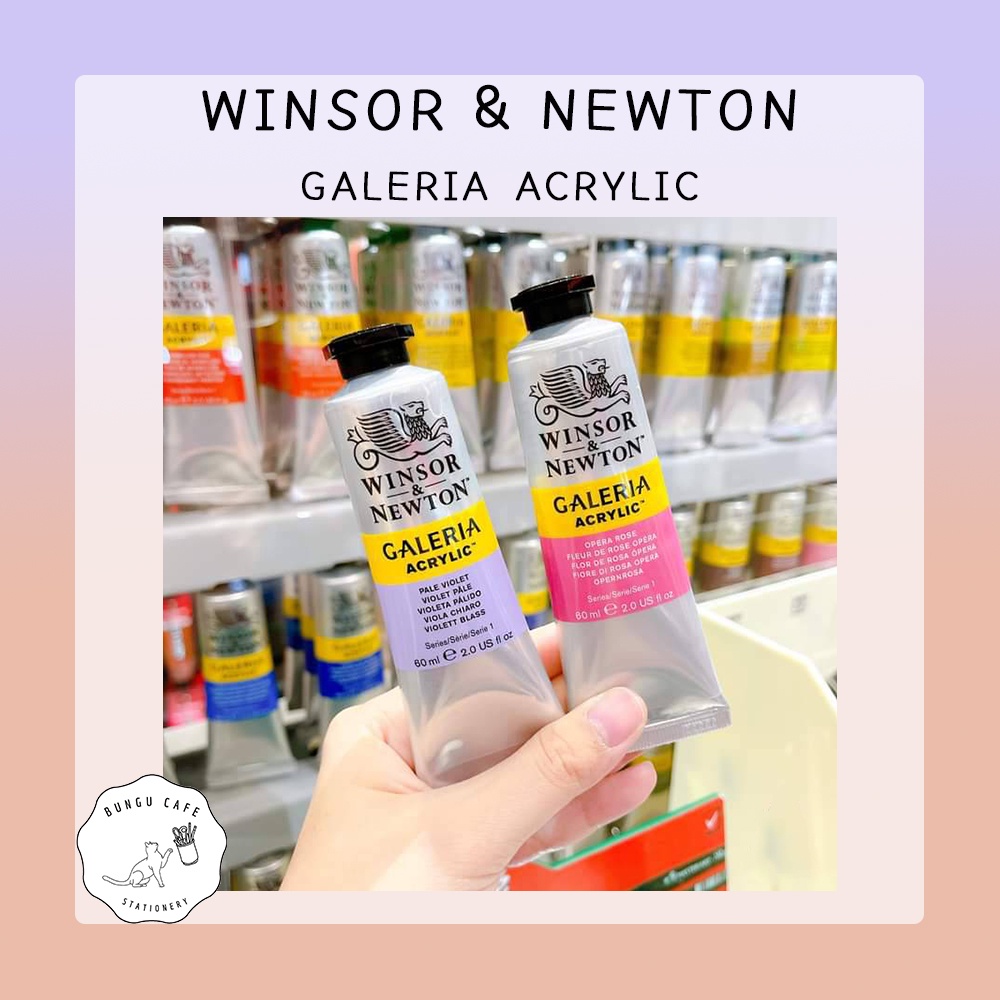 WINSOR &amp; NEWTON GALERIA  ACRYLIC / สีอะคริลิค วินเซอร์ แอนด์ นิวตัน กลุ่มสีที่ 2 / สีอะคริลิค ขนาด 60 ml.