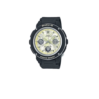 Casio Baby-G นาฬิกาข้อมือผู้หญิง สีดำ สายเรซิ่น รุ่น BGA-150F-1ADR