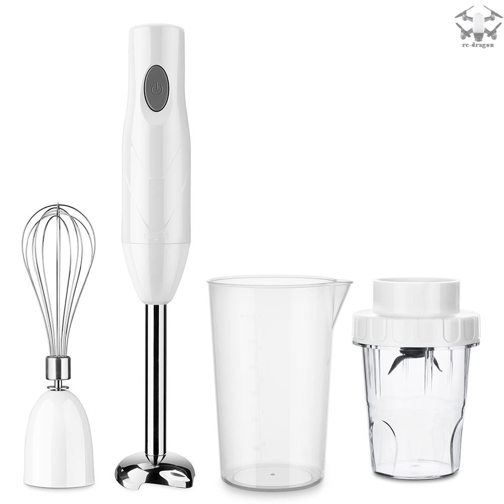 Immersion Hand Blender 4in1 Stick Blender with 600ml Mixing Beaker