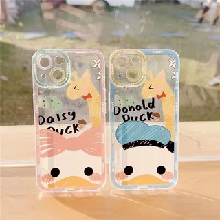 Cartoon Casing Realme C53 C55 C31 C35 C21 C15 C12 Narzo 20 30A C25 C25S C20 C11 2021 9i 9 9Pro+ 8 Pro Pro+ 5 5i 5s C2 C1 Cute Angel Eyes Donald Duck Daisy Fine Hole Shockproof Tpu Soft Phone Case Full Back Cover STD 11