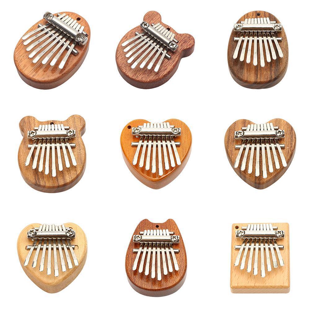 KERUS Kalimba Thumb Piano 17 Keys with mahogany Wood Portable Mbira