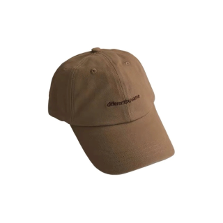 (ลดเพิ่ม70บาท ใส่โค้ด INC12FA) หมวก Differentbutsame Cap color : light cream/ Brown