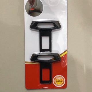 Safty Belt Buckle หัวเข็มขัด นิรภัย ตัวล็อค เข็มขัดนิรภัย บนรถ ตัดเสียงเตือน หยุดไฟเตือน เซตคู่