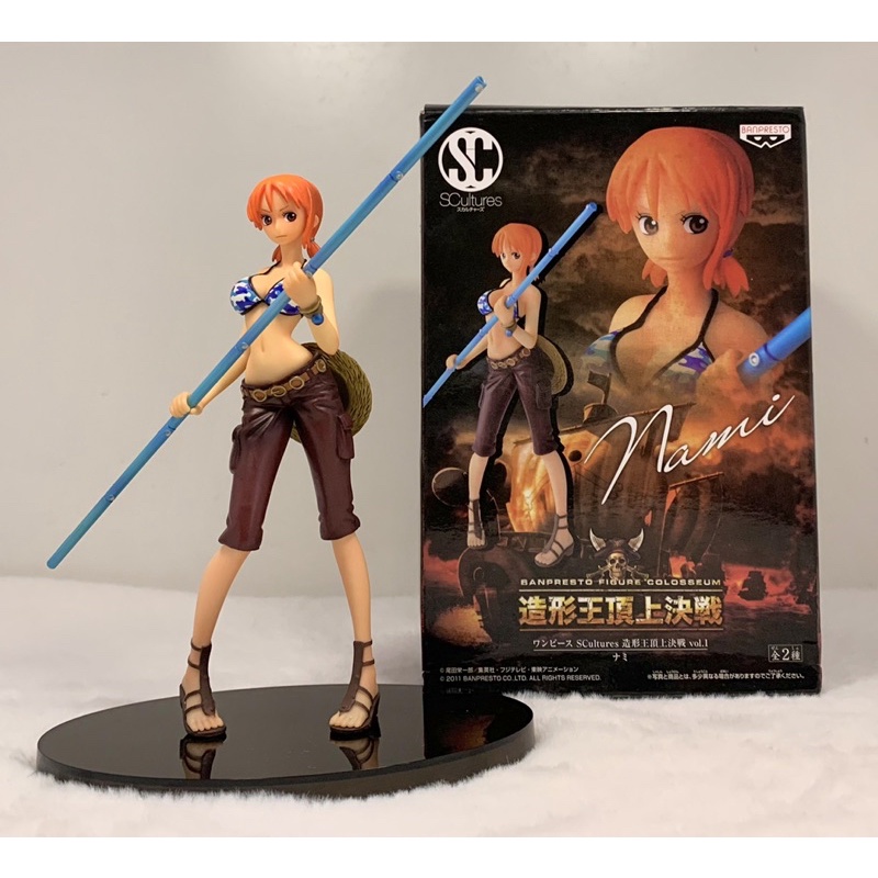 Scultures Nami ONEPIECE | Nami Figure | ฟิกเกอร์ นามิ วันพีช