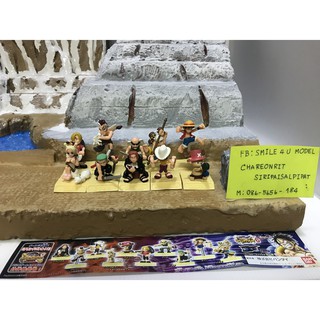 กาชาปองโมเดล One Piece Small on stand ของแท้ยกเซ็ตสิบแบบ