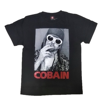 คอลูกเรือ♞№เสื้อวง kurt cobain / นักร้องนำ Nirvana-4XL