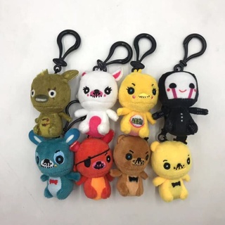 10cm FNAF Five Nights At Freddys Security Breach Mini  Plush Keychains