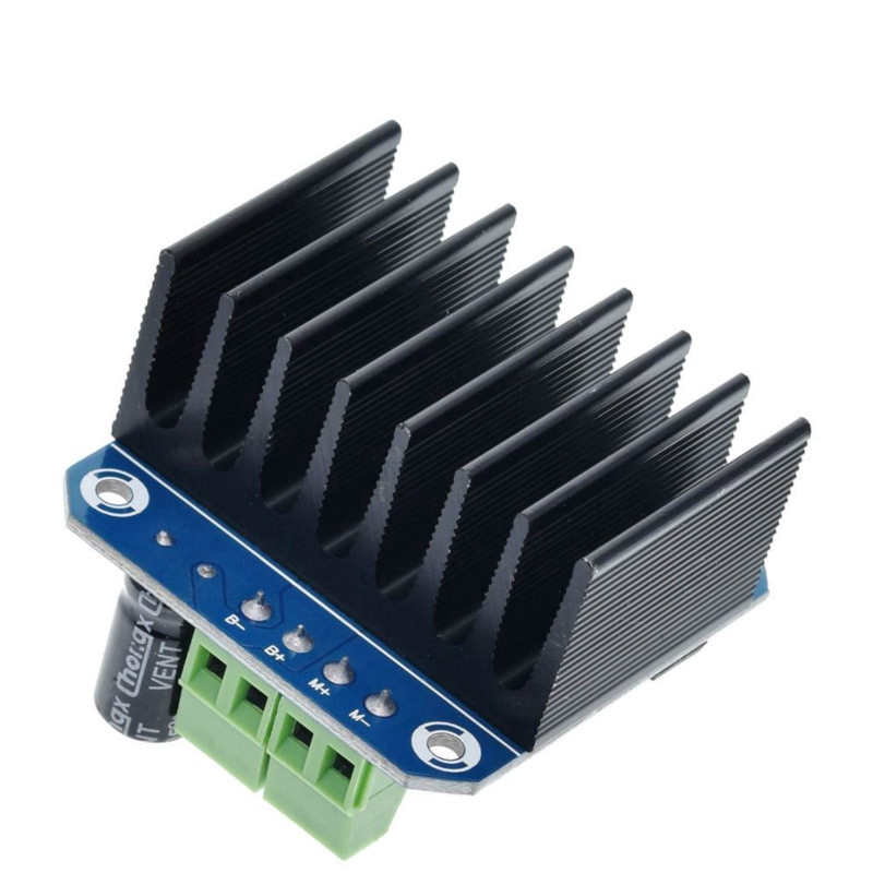 Double BTS7960 43A H-bridge โมดูลมอเตอร์ไดรฟ์พลังงานสูงสําหรับตู้เย็นรถยนต์ 1ชิ้น