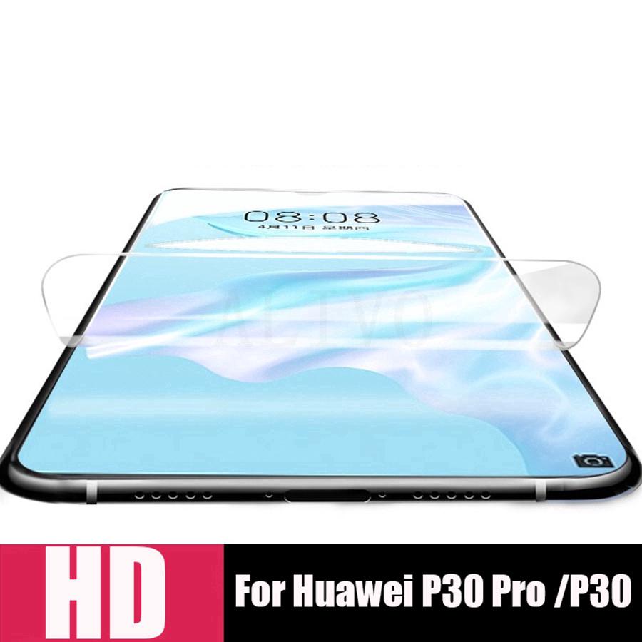 ฟิล์มนิ่ม TPU Hydrogel สำหรับ Huawei P 30 Pro P 30 Lite