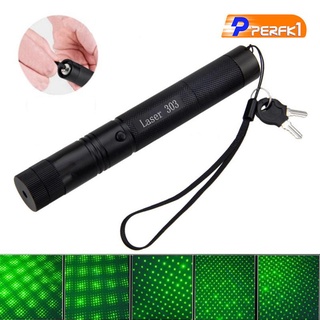 Portable USB Green Laser Battery Embedded Adjustable Laser Focus 303 Pen