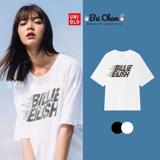 [S-5XL] เสื้อยืด พิมพ์ลาย UT Billie Eilish x Takashi Murakami Uniqlo