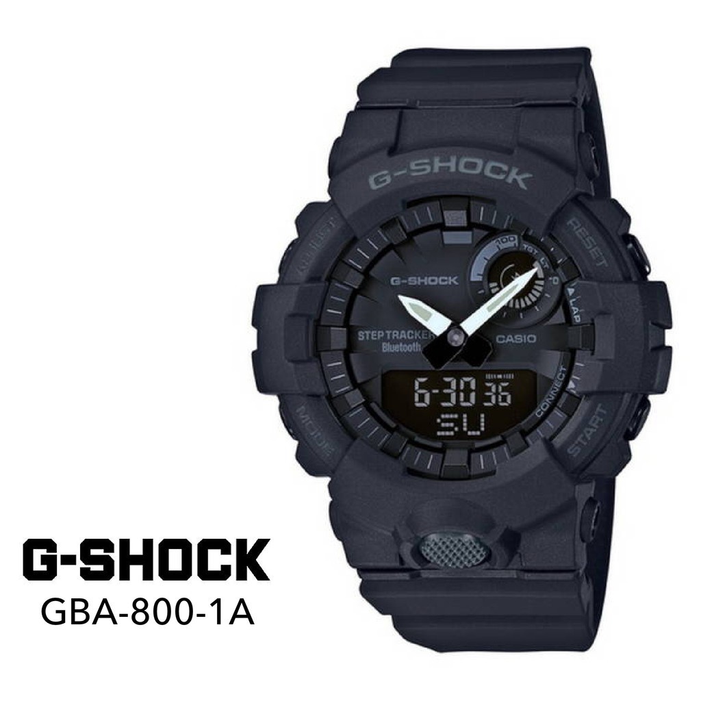Casio สมาร์ทวอทช์ นาฬิกาข้อมือผู้ชาย CASIO G-SHOCK GBA-800 รับประกัน 1 ปี