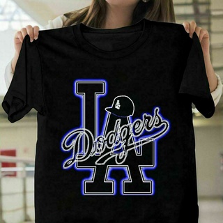 เสื้อยืดเบสบอล พิมพ์ลาย Los Angeles Dodgers Mlb