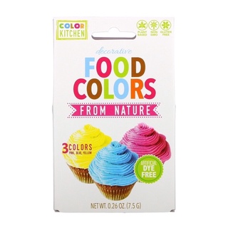 🌟พร้อมส่ง🌟 สีผสมอาหารจากธรรมชาติ ColorKitchen Decorative Food Colors From Nature