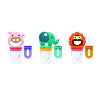 Marcus &amp; Marcus Silicone Self Feeder N’Pop จุกดูดผลไม้ 3 in 1