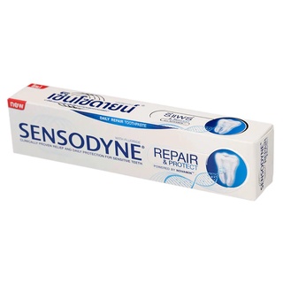 Sensodyne Repair &amp; Protect เซ็นโซดายน์ รีแพร์ &amp; โพรเทคท์ ยาสีฟัน ลดอาการเสียวฟัน ป้องกันฟันผุ ขนาด 100 กรัม (12751)